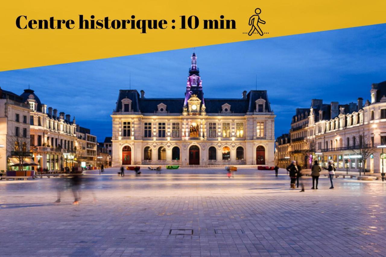Le Cosy By Goodbnb - Proche Gare - 15Min Futuroscope Poitiers Exterior foto